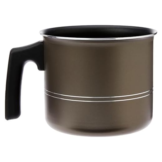 Fervedor Tramontina Sicília em Alumínio com Revestimento Interno e Externo em Antiaderente Starflon Excellent Avelã 14 cm 1,9 L