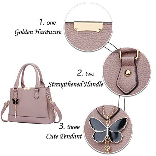 KKXIU Purses and Handbags for Women Top Handle Satchel Shoulder Ladies Crossbody Bags - Image 4
