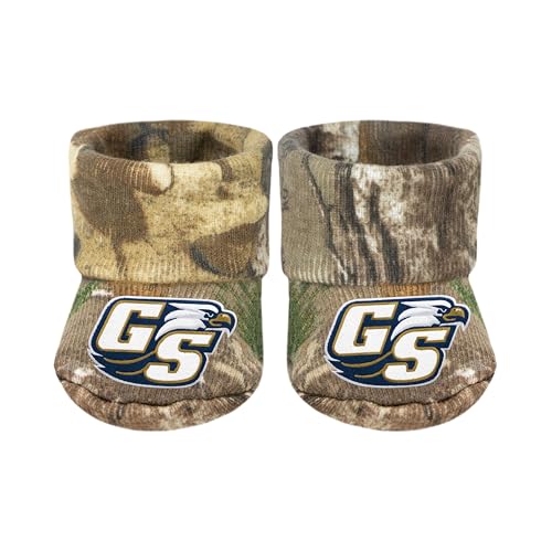 Baby Bootie Sock - Georgia Southern Eagles - Camo - Newborn - 6 Mos