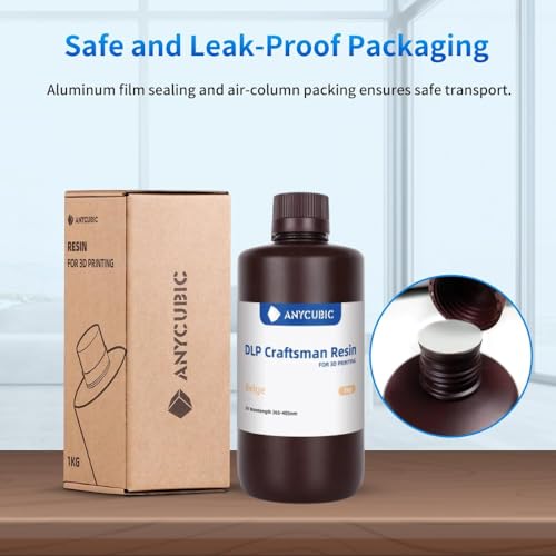 Image of 3 idea Imagine Create Print DLP Craftsman UV Resin (Beige) 1kg