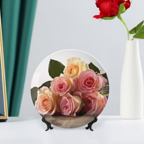 Plato Decorativo de Porcelana Bone China de 7 pulgadas miniatura 6