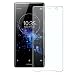 Sony XZ2 screen protector, Feitenn 3D Curved Full Screen film 0.3mm HD Clear Gorilla Glass Screen Protector Film For Sony Xperia XZ2 (Clear)