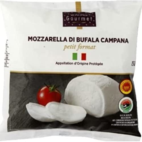 Monoprix Gourmet Mozzarella Di Bufala Campana petit format AOP - Le sachet de 150 g net égoutté