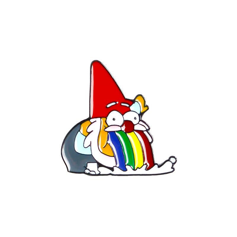 Image of Cute Enamel Pins Cartoon Lapel Pin Brooch Badge for Backpack Jackets Funny Tiger Pins for Gift Anime Enamel Pin for Clothing Hat Decoration