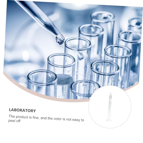 Probeta graduada de vidrio para laboratorio y experimentos científicos de precisión 7