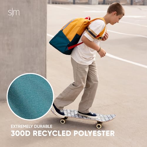 Image of Simple Modern Kids Backpack for School | 25L Laptop Backpack | Terrazzo | Ellis Bookbag for Girls, Boys | Cute Backpack for High School, College, Teens | Cream Terrazzo