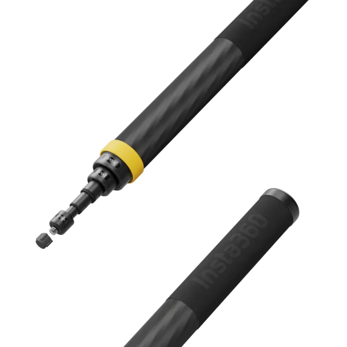 Insta360 Selfie Stick Estendibile, Ultraleggero, fino a 3Mt, Action Cam, in Fibra di Carbonio, Impugnatura Ergonomica