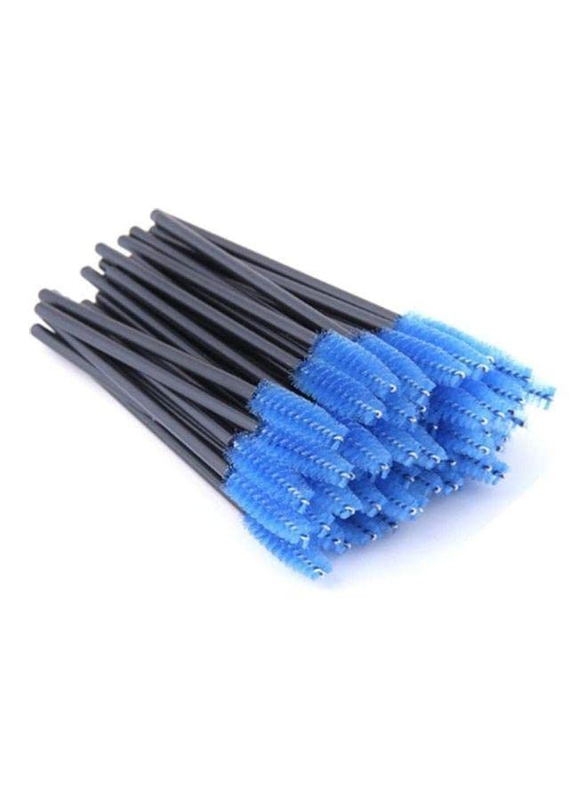 MissTiara100-Piece Eyelashes Cosmetic Brush Set Blue/Black