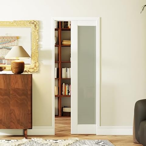 SOLRIG 30" x 80" Pocket Door Set Cover