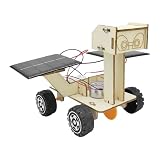 Limtula Juego de construcción de Modelo de Espacial con energía Solar de Madera, Juego de experimentos de física educativa para niños, Proyecto de Ciencias para educación científica para niños