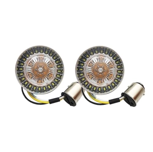 Clignotant LED ambre feu stop motocyclette pour moto 1157 Tri Glide Softails
