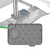 TAHULIK Kitchen Sink Splash Guard, Silicone Faucet...
