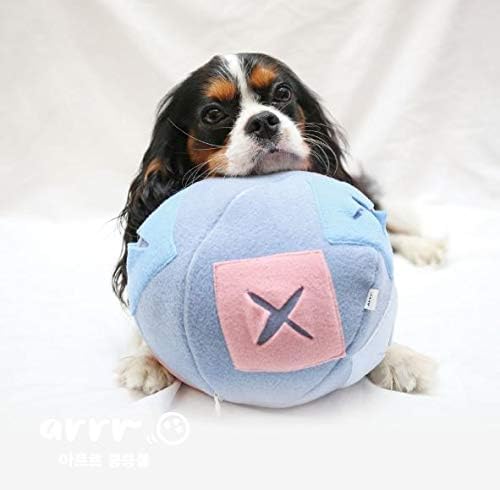 ARRR Dog Nosework Training Snuffle Toy Ball - IQ Treat Feeding Toys Food Dispensing for Dogs Activity, Pets Stress Release