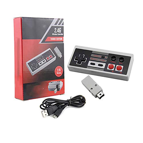 Preisvergleich Produktbild Lecimo 2.4G Wireless Controller Gamepad für Nintendo Mini Classic NES-Controller