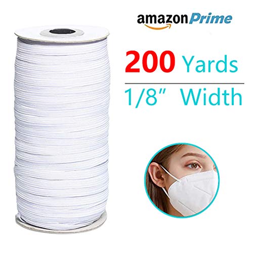 NIYPS - Corda elastica elastica da 1/8 pollici, per fai da te