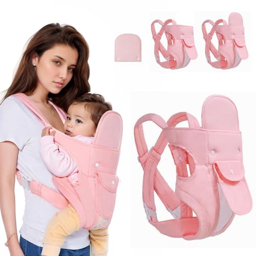 4-in-1 Baby Carrier Newborn to Toddler, Infant Carrier Ergonomic Adjustable ...