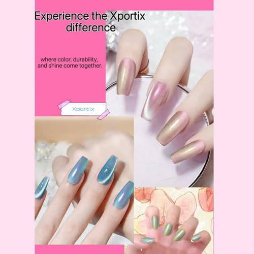 Set de 6 esmaltes de gel Rubber Base para uñas miniatura 2