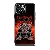 HEMINJYJEF Japanese Anime Design Pattern Non-Slip Shockproof Protective Manga Shell Cover Anti-Drop Cell Phone Cases (Red-Haired Shanks,for iPhone 13 Pro)