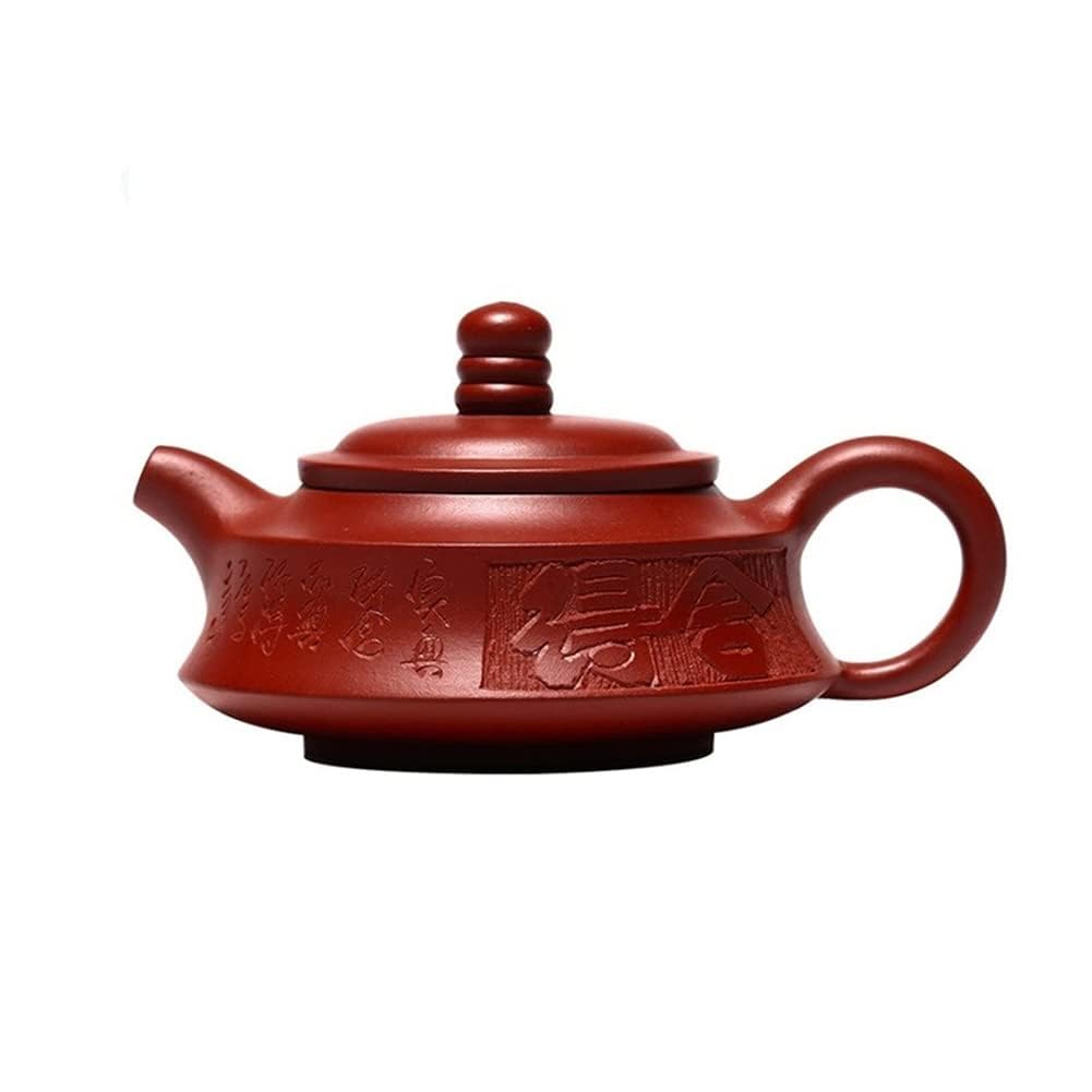 Chiński zestaw do herbaty Gongfu, 120 ml fioletowy czajnik w kształcie kuli, zaparzacz do herbaty, zestaw do herbaty Zisha do podróży, domu, na zewnątrz i do biura