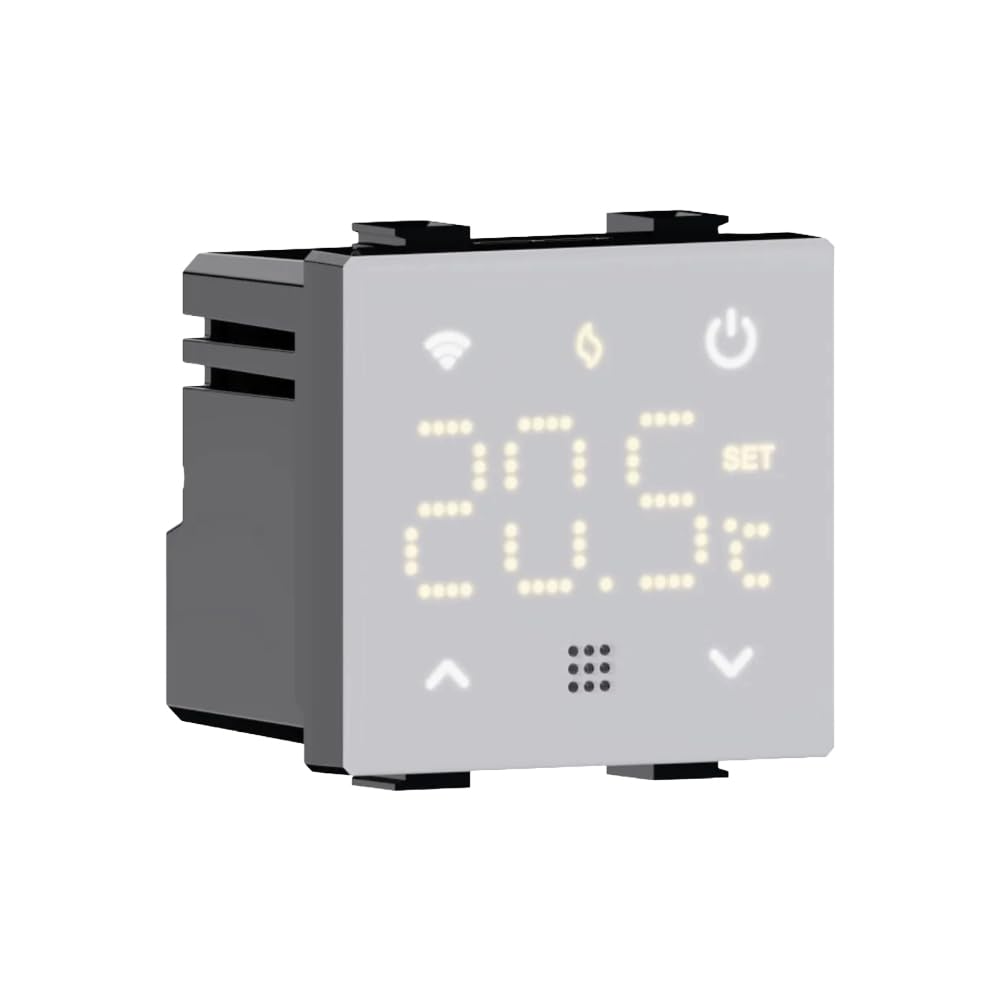 Thermostat encastrable tactile gloca pour un salon toujours à bonne température