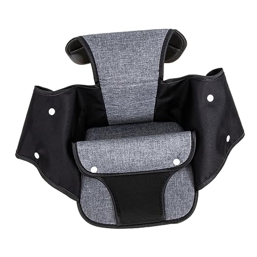 SWOOMEY クッション 新生児 アクセサリー チェアクッション 多機能ベビークッション ハイチェア 乳母車クッション キャリア ポータブル シート Grey スポンジ