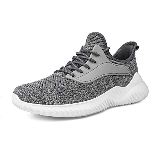 Image of Akk Womens Walking Shoes - Slip On Tennis Running Shoes Memory Foam Lightweight Work Sneakers for Indoor Outdoor Gym
