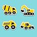 Felvjiaa 19pcs Truck Cars Construction Shoe Charms PVC Shoe Jewelry Decoration,Accessories Pins for Boys Girls and Teens Party Favors Birthday Gifts