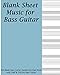 Blank Sheet Music For Bass Guitar: Blue Cover, 100 Blank Manuscript Music Pages with Staff and TAB lines, For Musicians Gifts and Bass Players