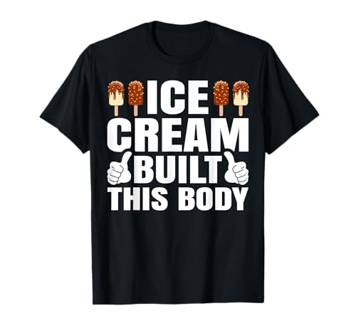 Helado Gelato Verano Hombres Mujeres Niños Niñas Helado Camiseta