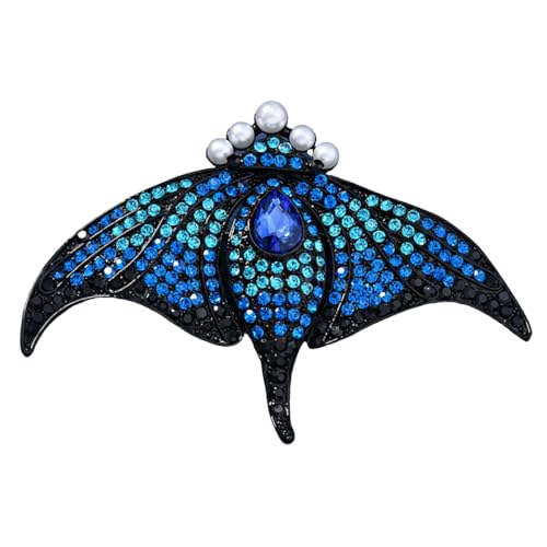 Image of Animal Brooch for Women Zirconia Rhinestone Abalone Shell Animal Lapel Pin Christmas Birthday Holiday Gift for Wife Mother Girlfriend Daughter