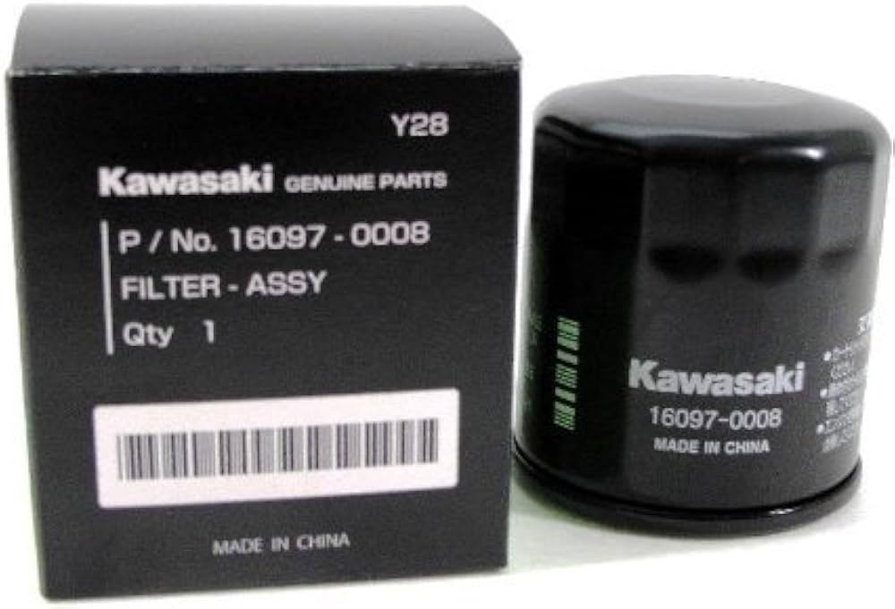 Amazon.com: Kawasaki OEM Oil Filter 16097-0004 16097-0008 Concours