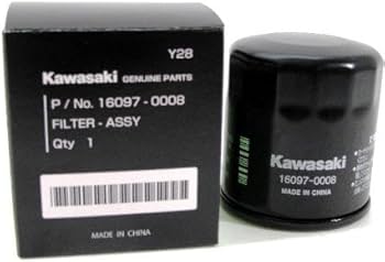 Amazon.com: Kawasaki OEM Oil Filter 16097-0004 16097-0008 Concours