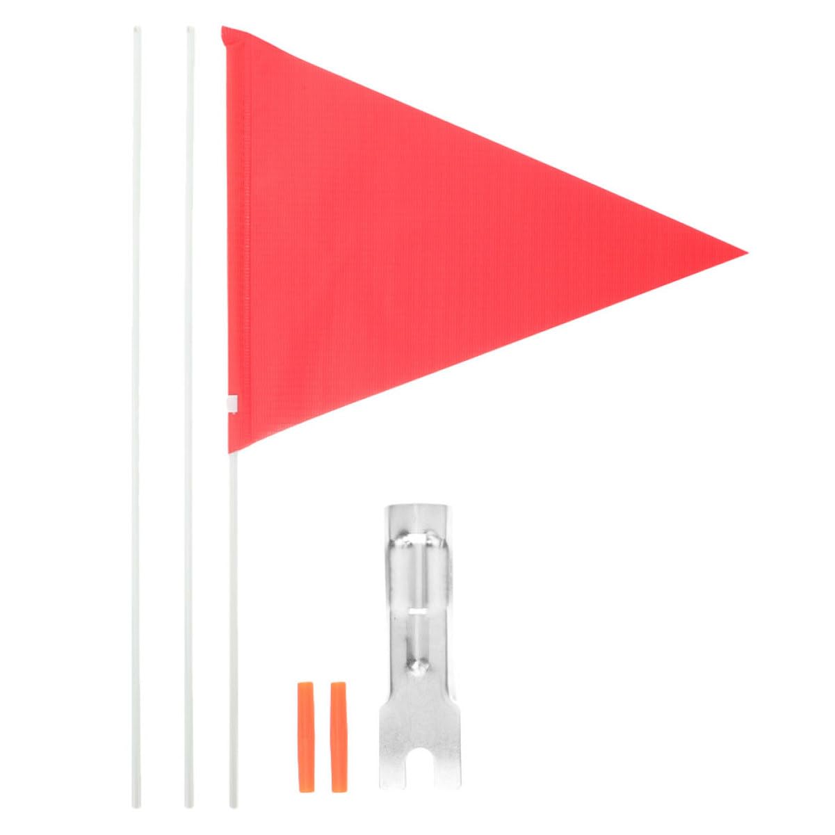 ifundom 5 Piezas Bandera de Seguridad para Bicicleta con Bandera Triangular para y Visibilidad Bicicletas para Accesorios de Seguridad