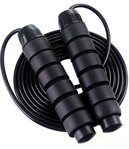 VSPR 縄跳び 長さ調整 軽量 トレーニング ダイエット なわとび ブラック VSPR 縄跳び 長さ調整 軽量 トレーニング ダイエット なわとび ブラック