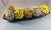 Jodhpuri Inc. Decorative Spheres (Yellow) Rattan Vase Filler