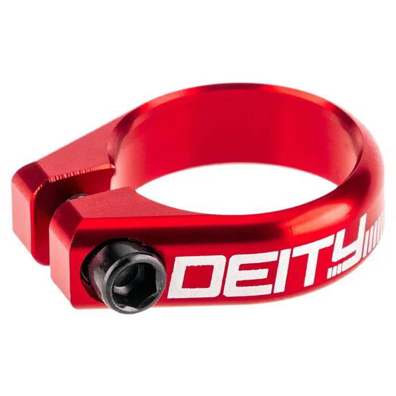 DEITY Circuit Seatpost Clamp in Red 36.4Mm, Red