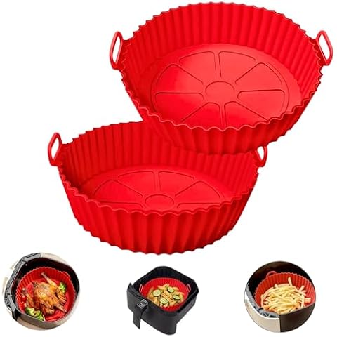 BACHTUTAI Silicone Air Fryer Liners Cover
