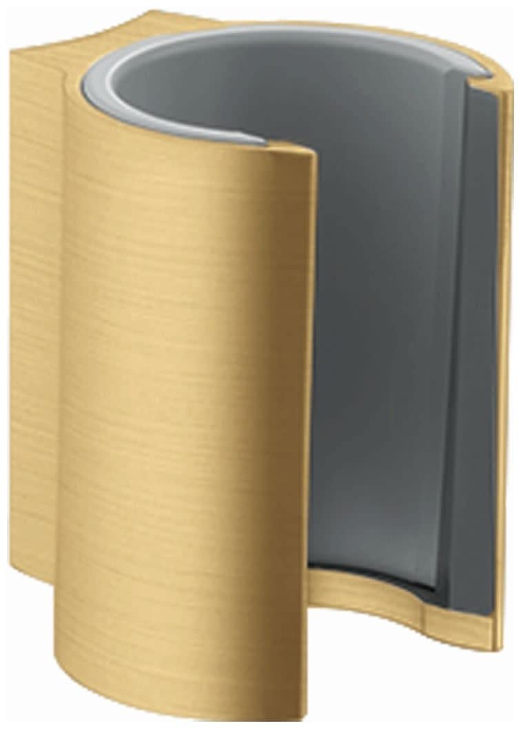 Support douchette Axor Starck or brossé Hansgrohe, luxe et design