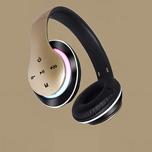 ROXO P351 Wireless Bluetooth Headphone Memory Card,Aux and LED Support