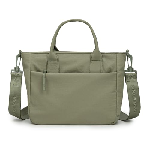 Image of Lee Small Crossbody Bag for Women Nylon Tote Bag with Multiple Pockets