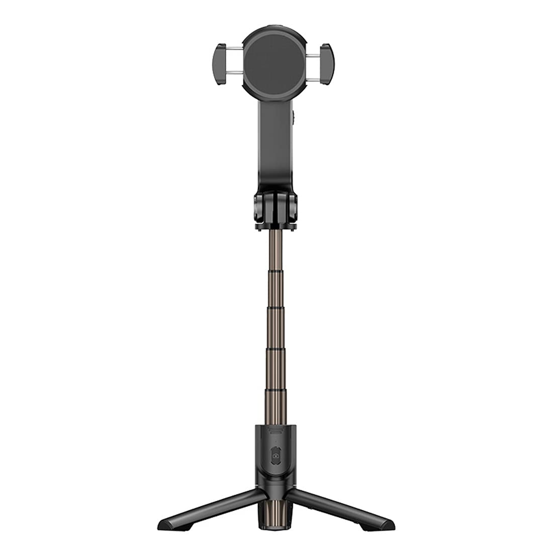 Stabilizator Gimbal dla smartfona, 1-osiowy wielofunkcyjny zdalny 360 ° automatyczny obrót, posiadacz statywu kompatybilny z inteligentnymi telefonami