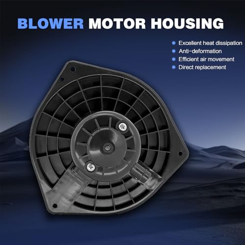 Image of HVAC Heater Blower Motor with Fan Replacement for Mitsubishi Lancer Outlander 2008 2009 2010 2011 2012 2013 2014 2015 2016 2017 AC Blower Motor Replaces# 700239