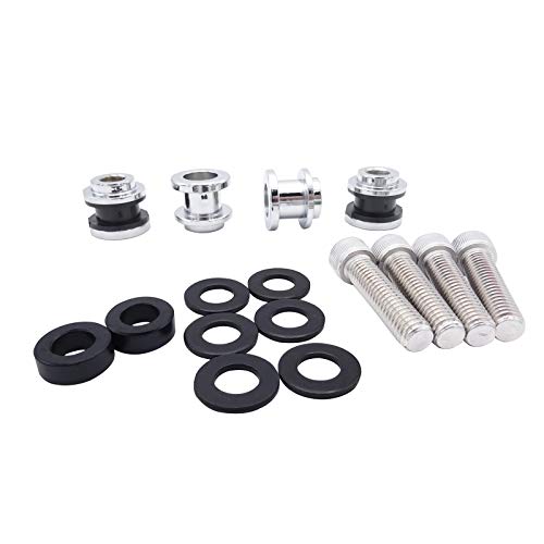 Xjmoto Detachable Sissy Bar Tour Rack 4-Point Docking Hardware Kit Compatible With Harley Softail Fat Boy Breakout Flfb Fxbr 2018-2023 #TOP1