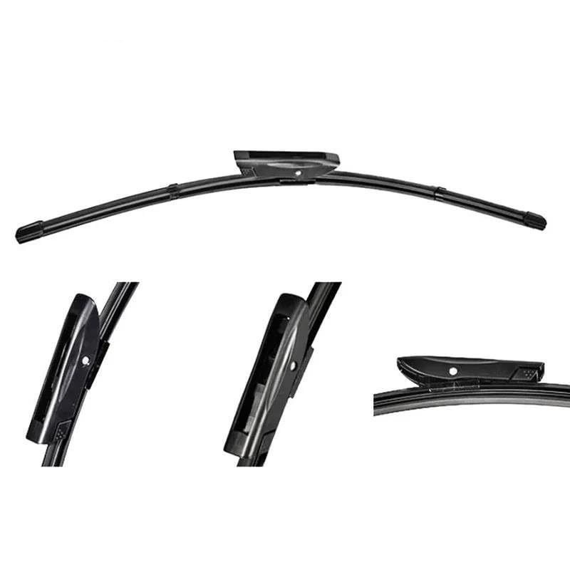 Kit Spazzole Tergicristallo Anteriori 2 Pezzi Per SEAT Leon 5F/3 (2012-2018) - Dimensioni 26'' E 16'', Gomma Resinata Silenziosa