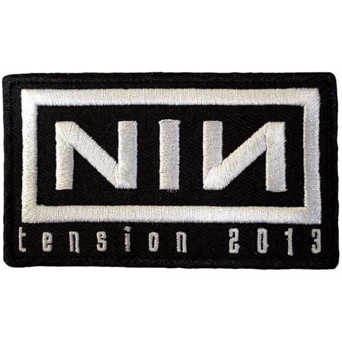 Nine Inch Nails Tension 2013 Standard Woven Patch Size One Size