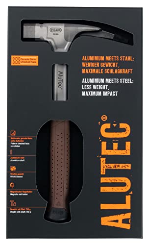 Picard 1098 AluTec 26oz Hybrid Carpenters' Roofing Hammer, Smooth Face