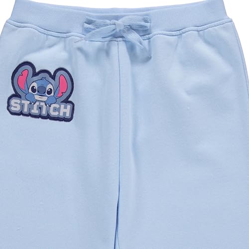 Image of Disney Girls Lilo & Stitch Clothing Set - Stitch Sweatshirt Hoodie and Jogger - 2-Piece Outfit Set - Sizes 4-16
