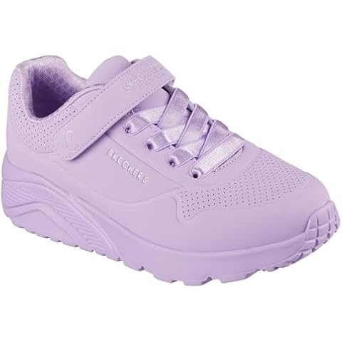 Skechers Girls Uno Lite Trainers in Lavender Cover
