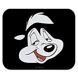 Looney Tunes Pepe Face Low Profile Thin Mouse Pad Mousepad