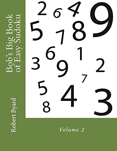 Bob's Big Book of Easy Sudoku: Volume 2